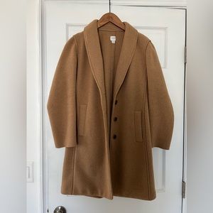 J Crew wool blend topcoat